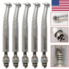 Yabang Dental High Speed Handpiece & 4-Hole Quick Coupler Swivel fit FG1.6mm