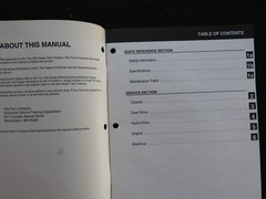1990’s TORO WHEEL HORSE 260 SERIES LAWN TRACTOR SERVICE REPAIR MANUAL MINTY