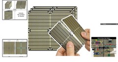 Lead Free Gold-Plated PCB Prototype Board, 3 Pack, for Secure Circuit Design