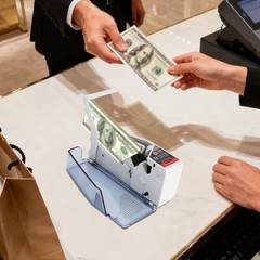Money Counter Machine Currency Cash Bank Counterfeit Cash Counting Detector