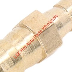 2Pcs Hose Barb Reducing Connector Fitting Splicer (8mm(5/16in) To 6mm(1/4in))