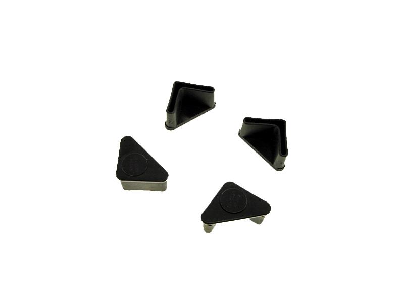 4 Pack 1″ Rigid Push-On Angle Caps LB32-32