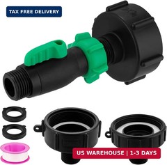 275-330 Gallon IBC Tote Hose Adapter, 3 Sizes IBC Tote Adapter Top Selling