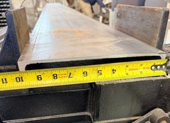 10″ Junior C Channel x 12″ Length, 1 1/2″ Flange, MC 10×8.4 Structural Channel