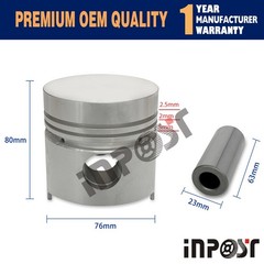 Overhaul Rebuild Kit for Kubota DH1101 Engine L245 L245DT L245C Tractor D1101