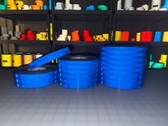 Blue Reflective Tape 3M 3430 EGP (1″, 2″, 4″, 6″) Air Backed Micro Prismatic