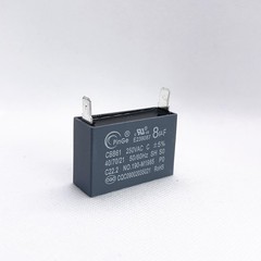 CBB61 250V 4/5/6/8/10/12/15/20/24/25 UF Fan Motor RUN Capacitor 2 PINS