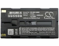 NEW 2600mAh Battery For Welch-Allyn SureSight 14001,14010,14011,14021,14031