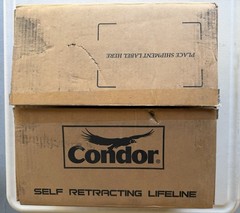 Condor 30′ Self-Retracting Lifeline SRL w/ 30′ Cable, Anchorage Carabiner 22RT99