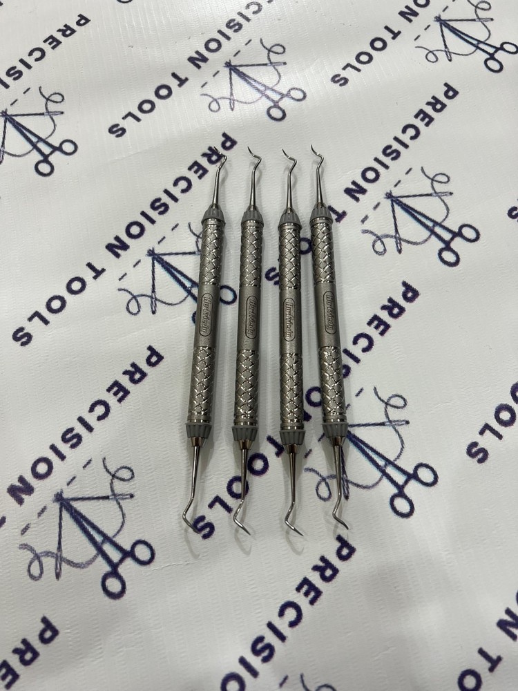 Hu-Friedy S204S9E2 EverEdge 2.0 #204S Sickle Scaler Lot Of 4 PCS