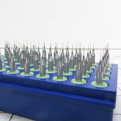USF PCB Tungsten Carbide Micro Drill Bits 0.20mm .0079″ x .157″ Open Box of 50