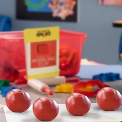 Modeling Clay, Red, 1 Pound