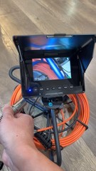 30M Sewer Pipe Inspection Camera, DVR Pipeline Industrial Endoscope 4.3″in IP68