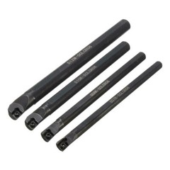 4 SCLCR06 7/8/10/12mm Lathe Boring Bar Tunring Tool Holder +10 Inserts CCMT0602