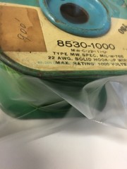 8530 BELDEN 900 FT Hook-up Wire 22AWG 1C PVC GREEN NEW