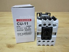 Teco Magnetic Contactor CU-11-3A1b-110V CU11E51B