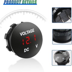 High-Quality 12V Battery Voltage Tester – Rugged, Lightweight & Easy to Install