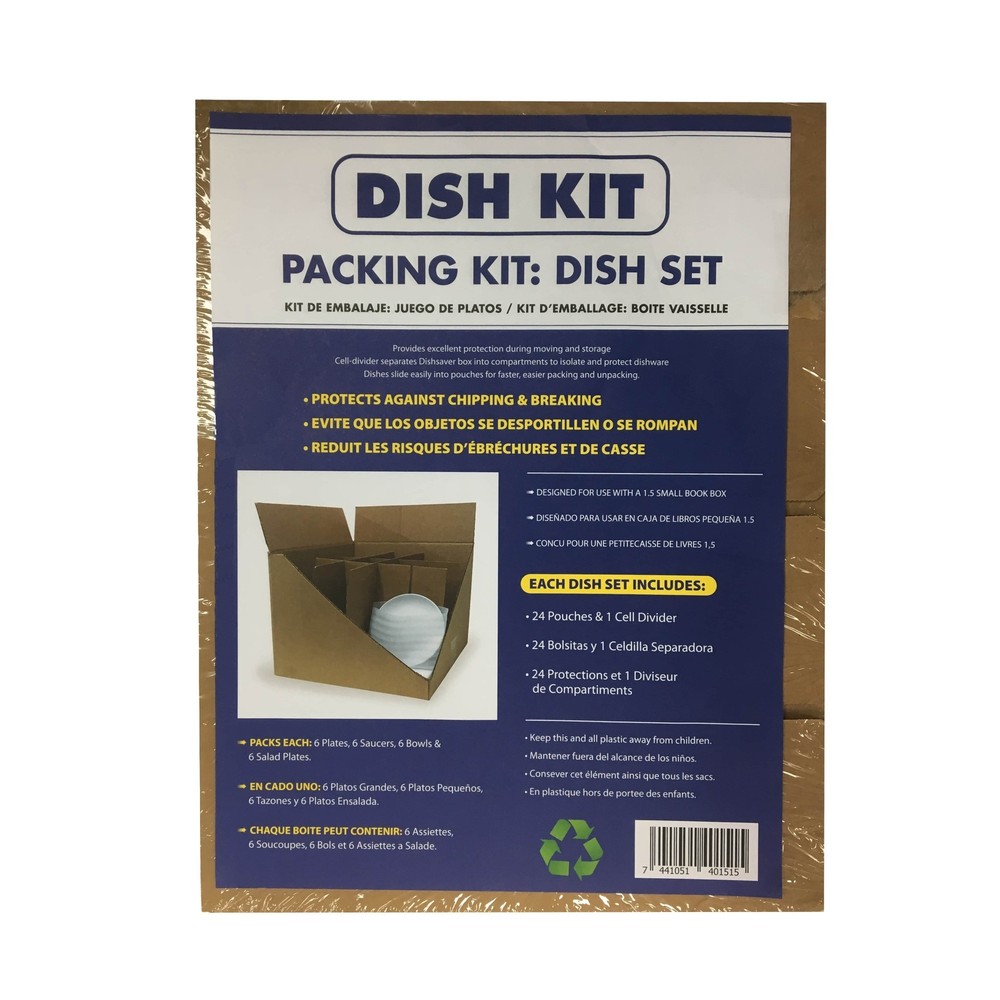 UBMOVE Moving Supplies Foam Wrap Dish Cell Divider kit & Foam Pouches