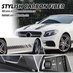 30Ft X 4 Inch Carbon Fiber Wrap for Cars,Stylish Carbon Fiber Tape for Decoratin