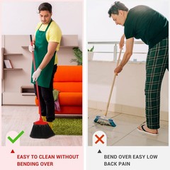 Willbond 20 Pcs Heavy Duty Broom Outdoor Indoor Commercial Angle Brooms Bulk