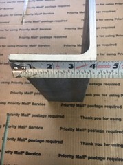 4 X 6 Steel Angle Iron 5/16″ 10″ Long Heavy Duty Bracing Brackets Welding Shelf