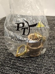(QTY 2) PT Coupling 10B Aluminum Groove and Cam Lock Stainless Steel