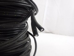 500′ Direct TV Perfect Vision 18 AWG Black Dual RG6 Coax W/Ground Copper SEE DES