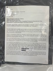 Blauer Homeland Defender Sehempak WZ9435A XRT Bio Hazard Suit 2X Large Tall