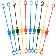 Tondiamo 10sets Hydraulic Dust Caps & 1/2 inch, Red,Blue,Black,Yellow,Green