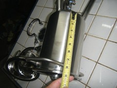 ATG Pharma 316L Stainless Pressure Vessel Tank 1 gal for capsule filling etc