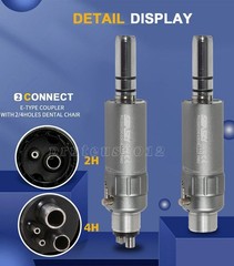 SKYSEA Dental Slow Low Speed E-type Air Motor Micromotor 4/2 Hole Handpiece