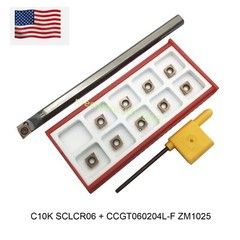 10mm 3/8 small diameter seismic resistant tungsten steel boring bar + CCGT21.51