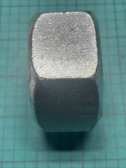1-1/2-6 Grade 5 Finished Hex Nuts Electro Zinc Plated Steel, JS, Free US Ship