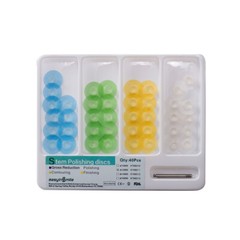Dental Composite Finishing Polishing Disc Stem kit & Mandrel 40pcs 4Sizes Option