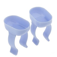 100/ Dental Disposable Endo Finger Prophy Ring Mixing Bowl Cup Dappen Handy Dish
