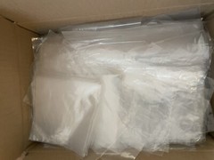 Clear Plastic Flat Open Top Poly Baggies – Two Different Sizes- 2 Box Kit