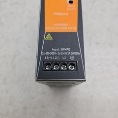 Weidmuller PRO ECO3 120W 24V 5A Switching Power Supply 1469530000 Din Rail