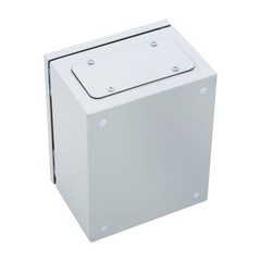 10x8x6 Inch IP65 Watertight Electrical Box, NEMA 4X Carbon Steel Enclosure