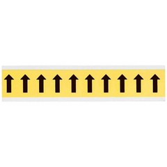 BRADY 3430-ARO Symbol Label,1-1/2″ H,Arrow,PK10 14R058