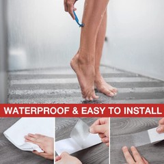 SafetyPro 2in X 50ft Strong Clear Anti Slip Tape Transparent Non-Slip Grip Tapes