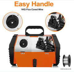 HITBOX 110V/220V 3in1 Gasless MIG MMA Lift TIG Welder Machine w TIG Welder Torch