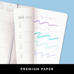 PAPERAGE 2026 Weekly & Monthly Planner, 12 Months (January 2026 – December 2026)