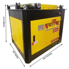 220V 3PH Electric Rebar Bending Machine Automatic Steel Bar Bender 1/4”-2″