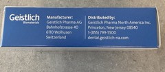 Geistlich Bio-Gide Resorbable Collagen Membrane 25x25mm Expiration: 2028-04