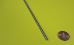 4140/4142 Steel Rod, Metric 5 mm Dia. (-0.051) x 3 FT Length