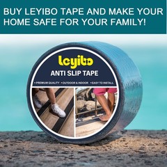 Anti Slip Tape, 4 Inch x 42 Ft Grip Tape for Stairs Outdoor/Indoor, Waterproo…