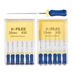 10Pack Dental Endo Root Canal H/K-Files Niti/Steel/Reamers 21/25/31 mm Hand Use