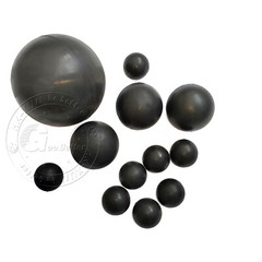 Black Round Solid Rubber Ball Bouncy Balls Training Ball Diameter 2mm to 100mm