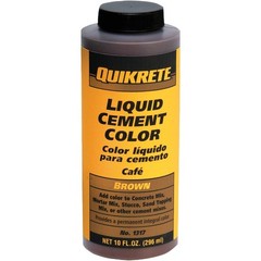 Quikrete Brown 10 Oz. Liquid Cement Color 131701 Quikrete 131701 039645131718