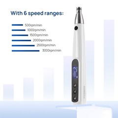 AZDENT Dental Cordless Electric Hygiene Prophy Polishing Handpiece 360° Swivel